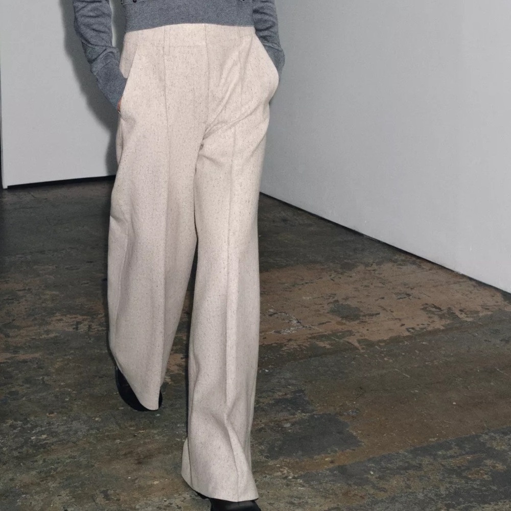 Zara Light Beige Pants